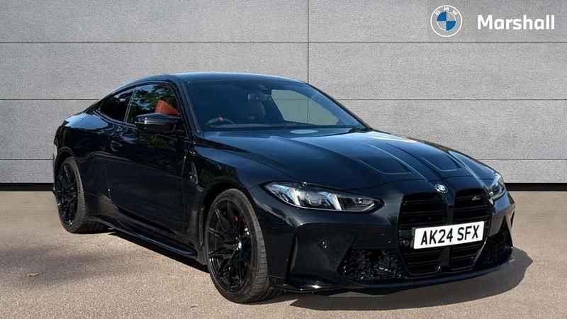 Black sapphire Used 2024 BMW M4 Competition Edition Coupe | £66,192 - Image 1/4