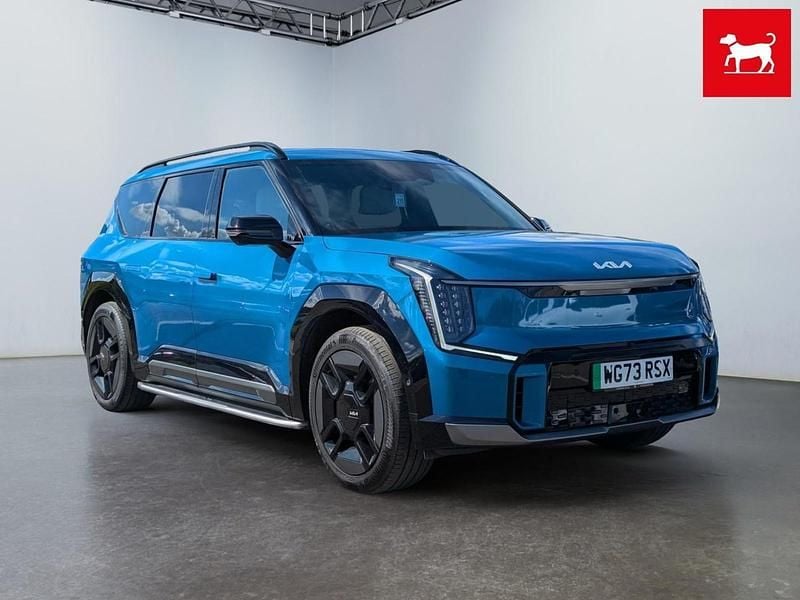 Blue Used 2024 Kia EV9 2 SUV | £57,995 (Fair price) - Image 1/4