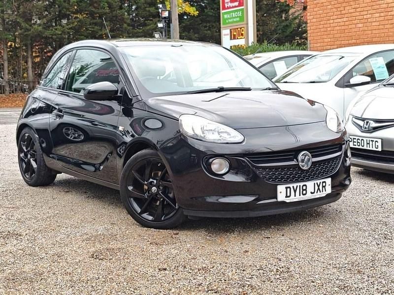 Black Used 2018 Vauxhall Adam S Hatchback | £6,295 (Fair price) - Image 1/4