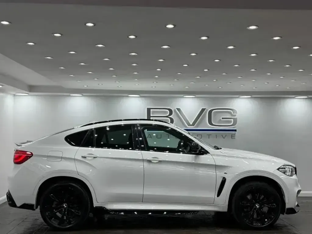 Used BMW X6 M50 M Performance 2018 White SUV
