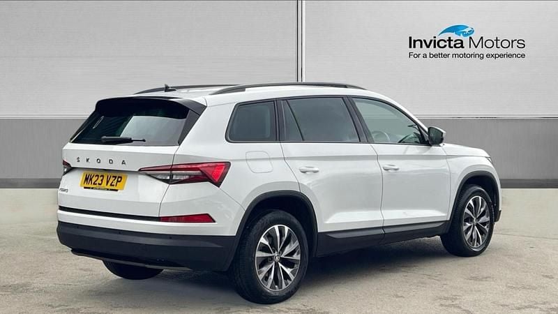 Used Skoda Kodiaq SE Drive 150 HP (110 kW) 2023 White SUV