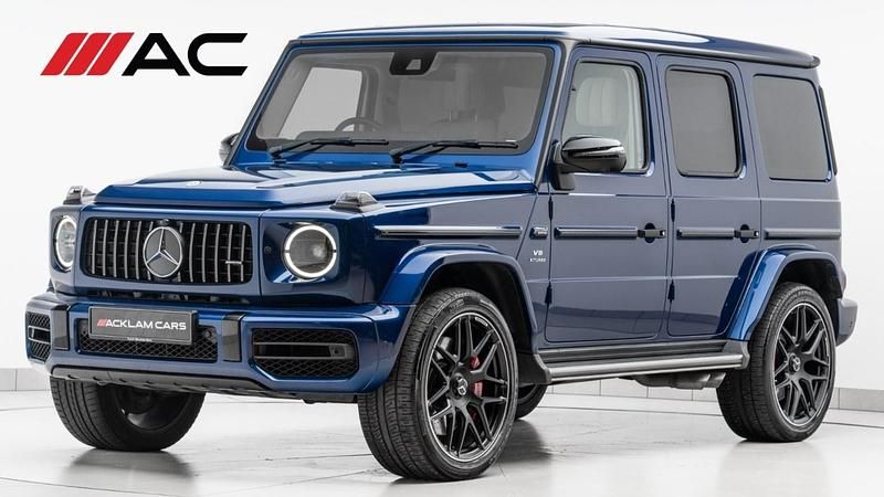Blue Used 2022 Mercedes G63 AMG AMG SUV | £139,990 (Fair price) - Image 1/4