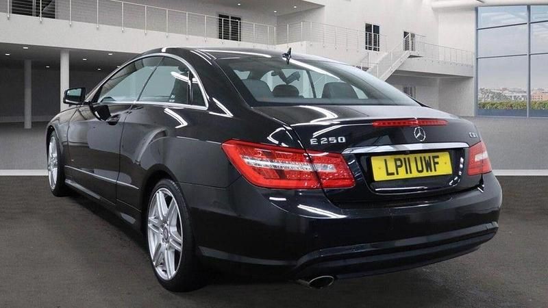 Used Mercedes E250 2011 Black Coupe