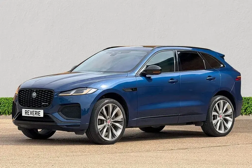 Used Jaguar F-Pace R-Dynamic 204 HP (150 kW) 2021 Blue SUV