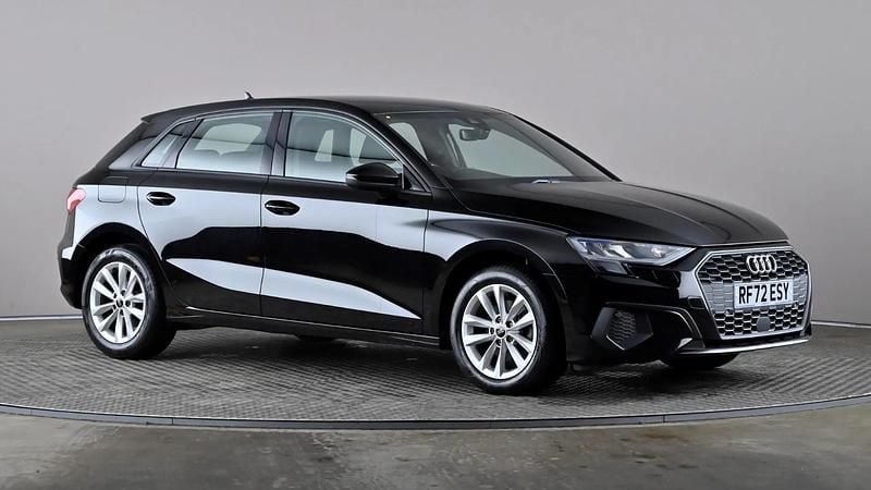 Used Audi A3 Advanced 110 HP (80 kW) 2022 Black Sedan
