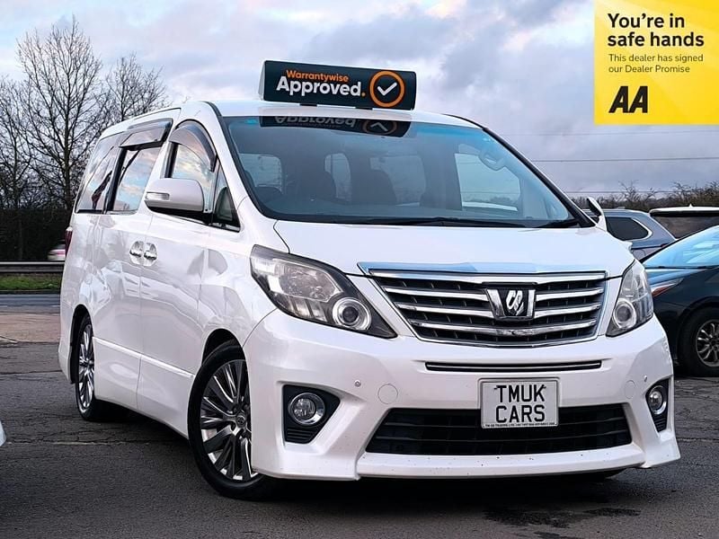 Used Toyota Alphard 2014 Pearl white MPV