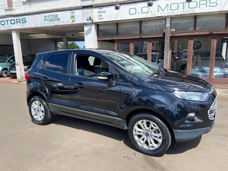 Black Used 2016 Ford Ecosport Zetec SUV | £5,995 (Fair price) - Image 1/4