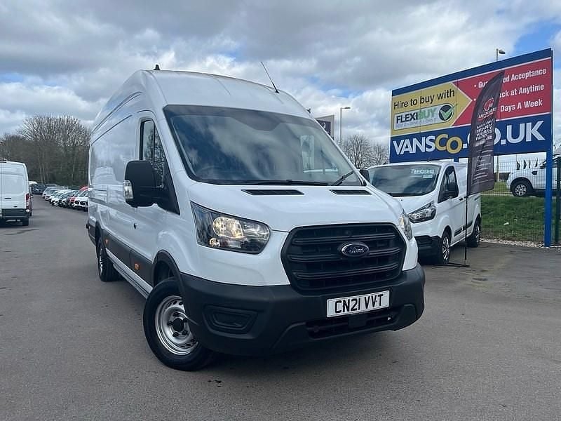 Used Ford Transit S 130 HP (95 kW) 2021 White Van