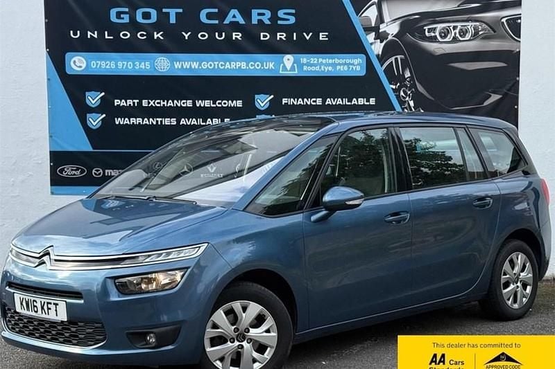 Blue Used 2016 Citroën Grand C4 Picasso PureTech MPV | £5,995 (Good price) - Image 1/1