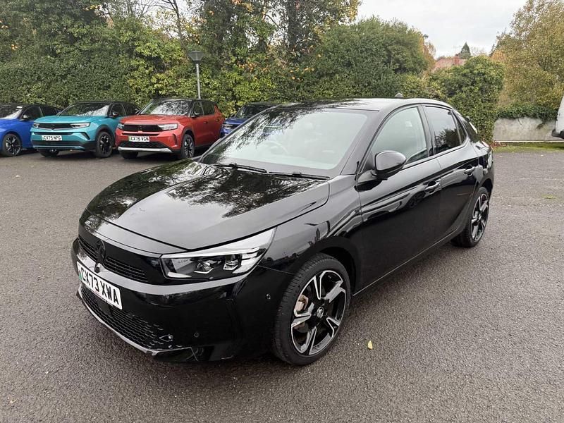 Used Vauxhall Corsa Ultimate 99 HP (72 kW) 2023 Black Hatchback