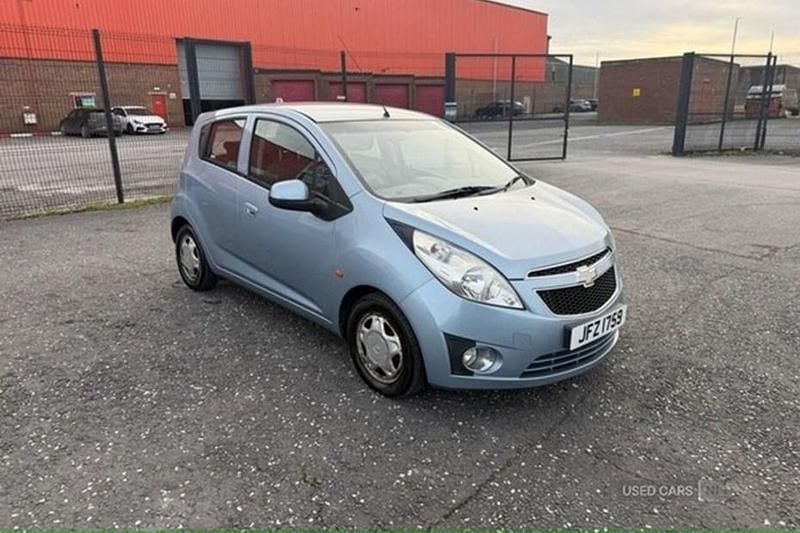 Used Chevrolet Spark LS 68 HP (50 kW) 2012 Blue Hatchback