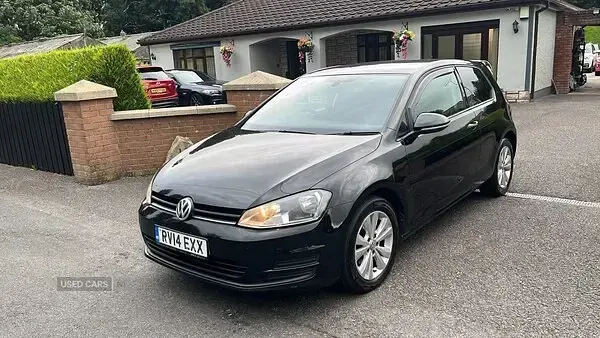 Used VW Golf VII SE 110 HP (80 kW) 2014 Black Hatchback