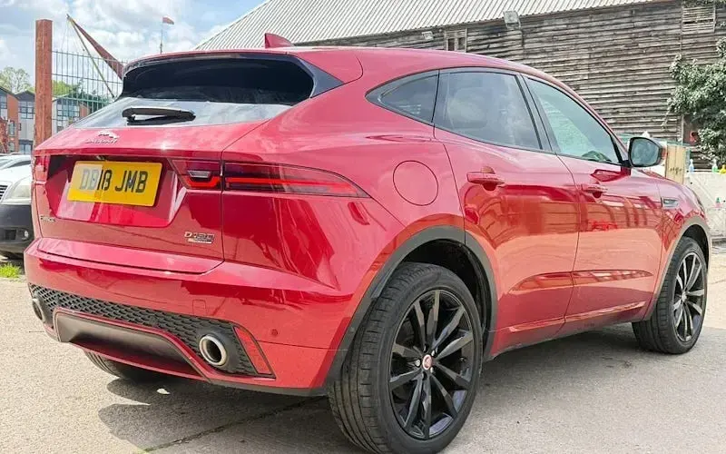 Used Jaguar E-Pace R-Dynamic 180 HP (132 kW) 2018 Red SUV