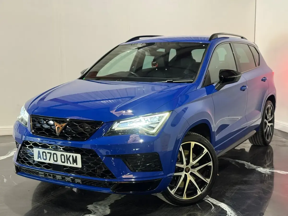 Used Seat Ateca 4Drive 300 HP (220 kW) 2020 Blue SUV