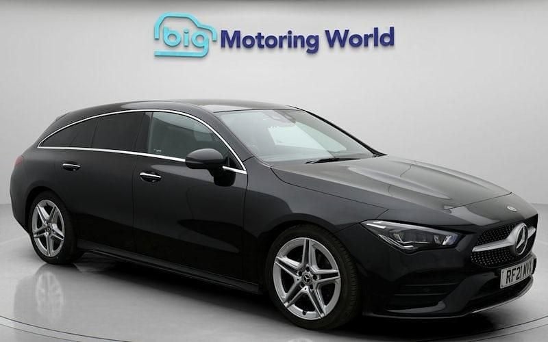Used 2021 Mercedes CLA180 Shooting Brake AMG line Estate | £17,700 (Fair price) - Image 1/4