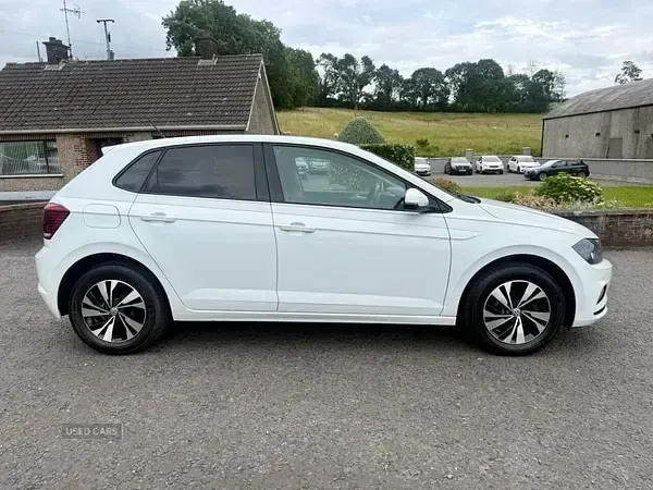 Used VW Polo Match 80 HP (58 kW) 2020 White Hatchback