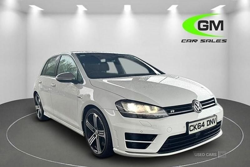 Used VW Golf VII R 310 HP (228 kW) 2014 White Hatchback
