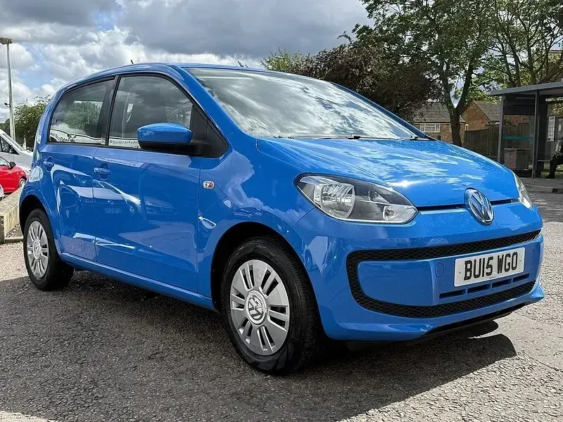 Used VW up! move up! 60 HP (44 kW) 2015 Blue Hatchback
