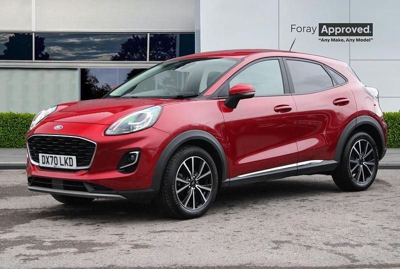 Used Ford Puma Titanium 2020 Lucid red SUV