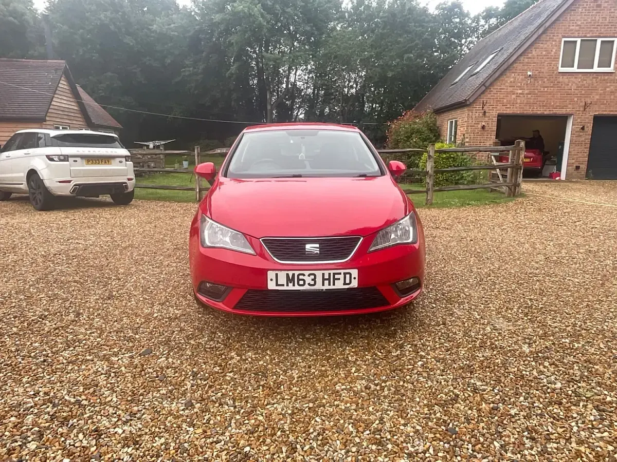 Used Seat Ibiza 85 HP (62 kW) 2013 Red Hatchback