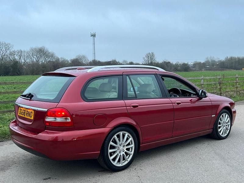 Used Jaguar X-type S 2008 Red Estate