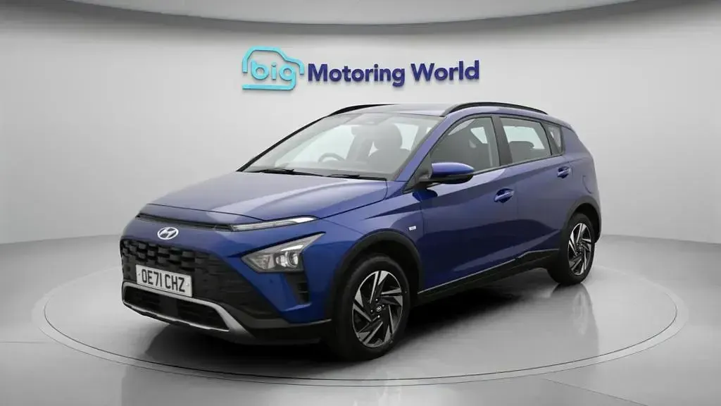 Used Hyundai Bayon SE 100 HP (73 kW) 2022 Blue SUV