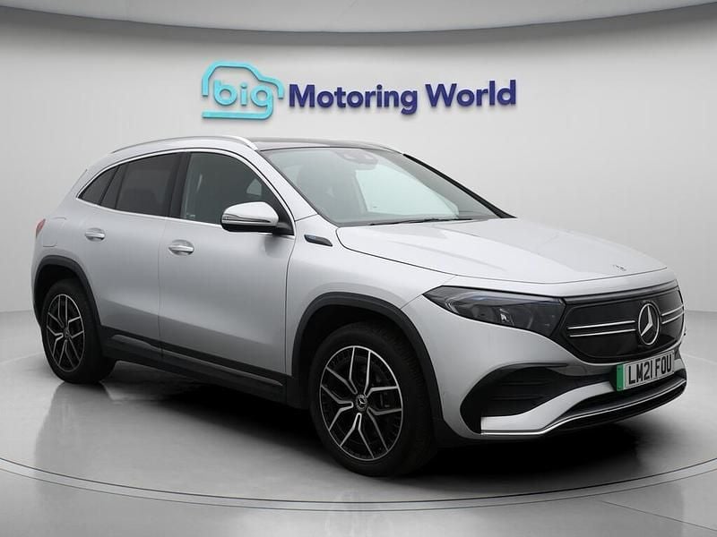 Silver Used 2021 Mercedes EQA250 AMG line SUV | £20,000 (Fair price) - Image 1/4