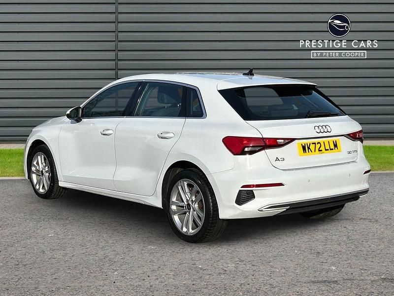 Used Audi A3 Sportback Sport 2022 White Hatchback