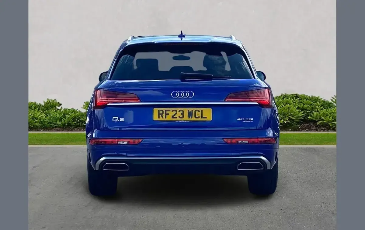 Used Audi Q5 S-Line 204 HP (150 kW) 2023 Blue SUV