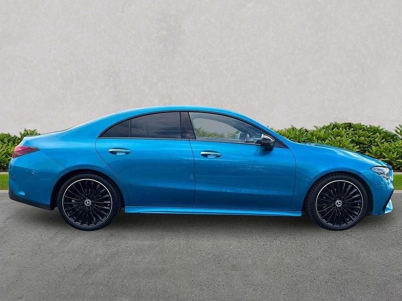 Used Mercedes CLA180 AMG Line Premium Plus 136 HP (100 kW) 2025 Blue Sedan
