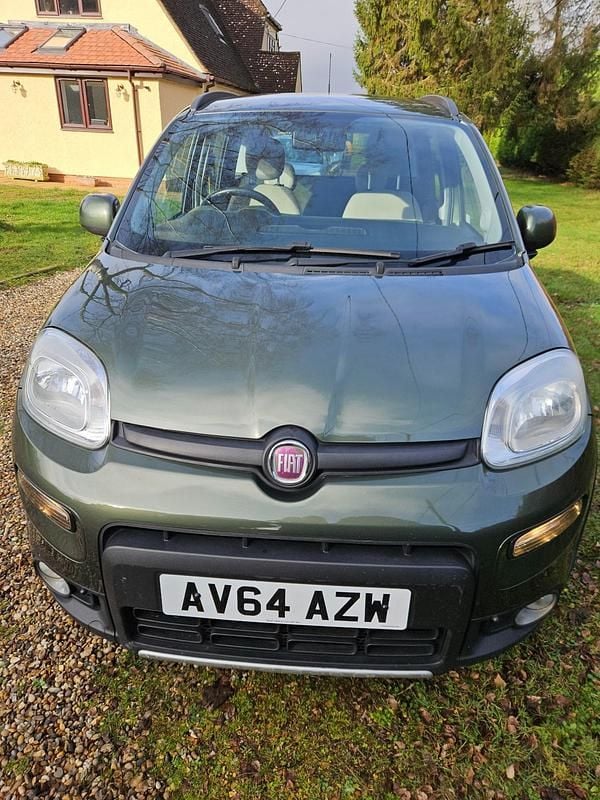 Used Fiat Panda 4x4 75 HP (55 kW) 2014 Green Hatchback