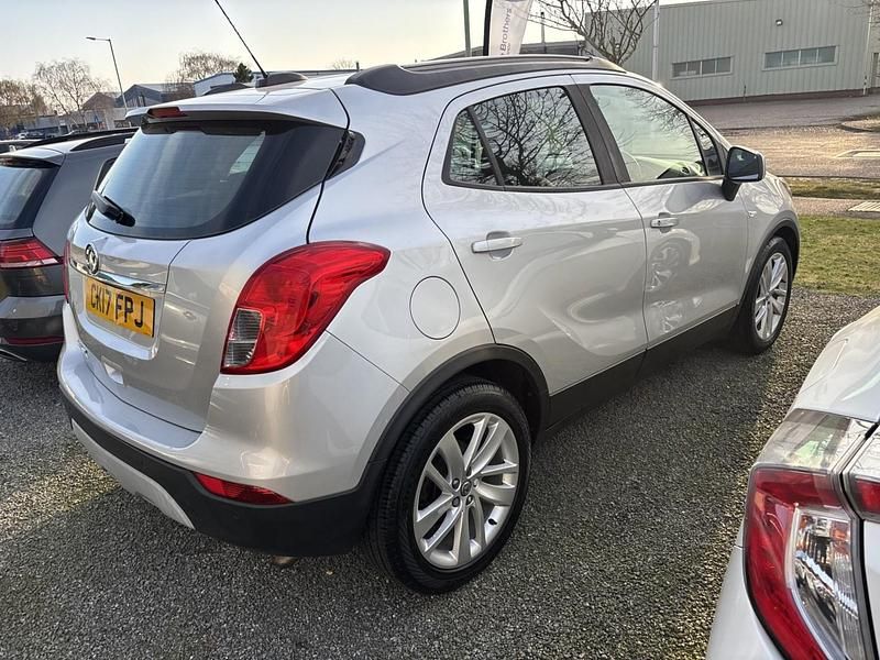 Used Vauxhall Mokka X Design Edition 115 HP (84 kW) 2017 Silver SUV