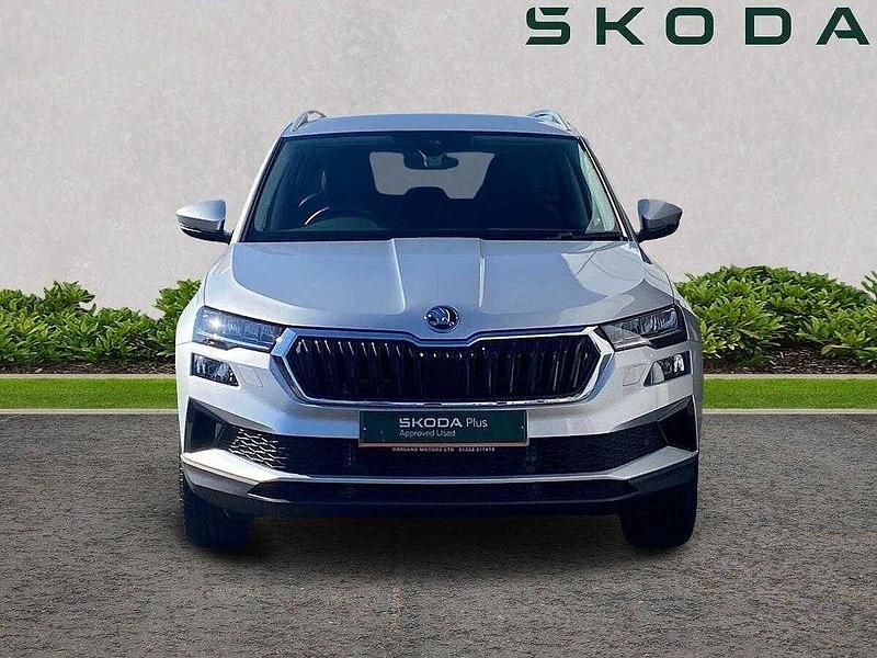 Used Skoda Karoq SE L 110 HP (80 kW) 2025 Brilliant silver metallic SUV