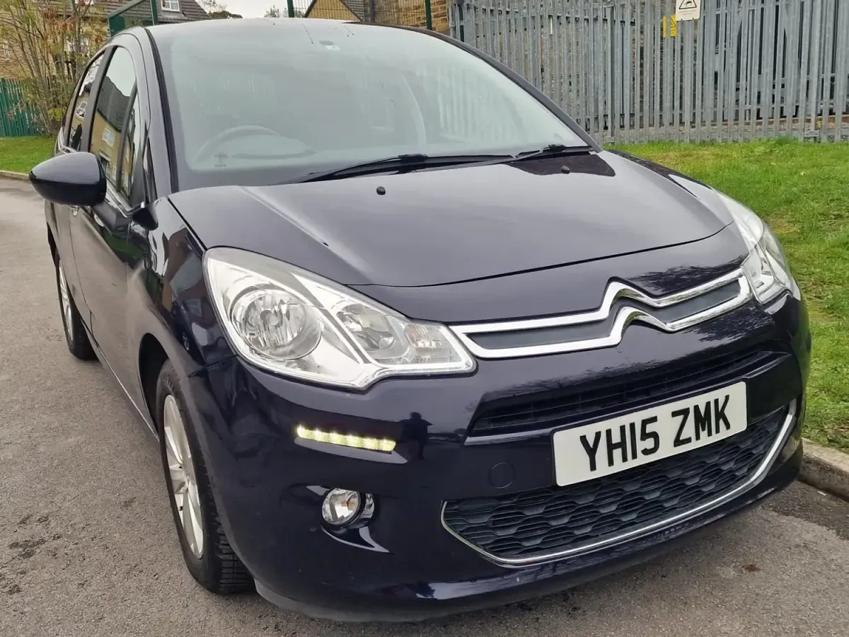 Używany Citroën C3 Exclusive 2015 Niebieski Hatchback