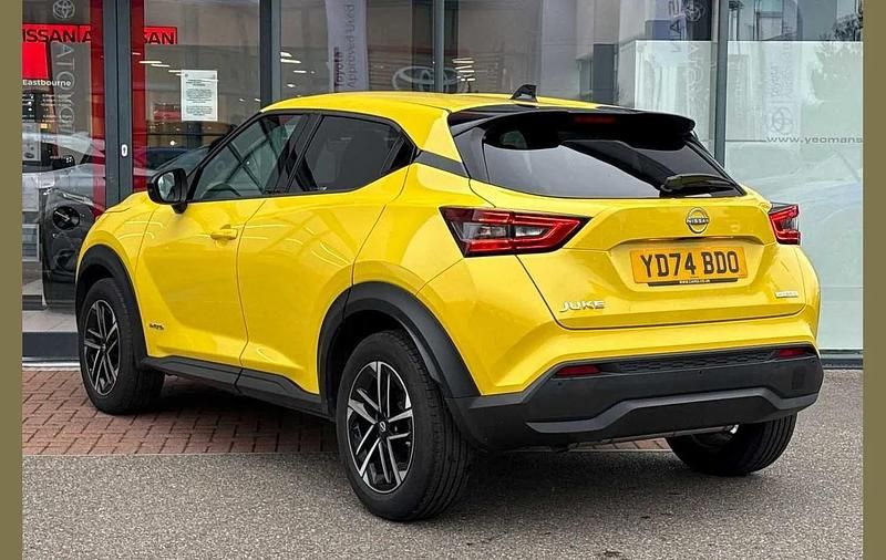 Used Nissan Juke N-Connecta 143 HP (105 kW) 2024 Yellow SUV