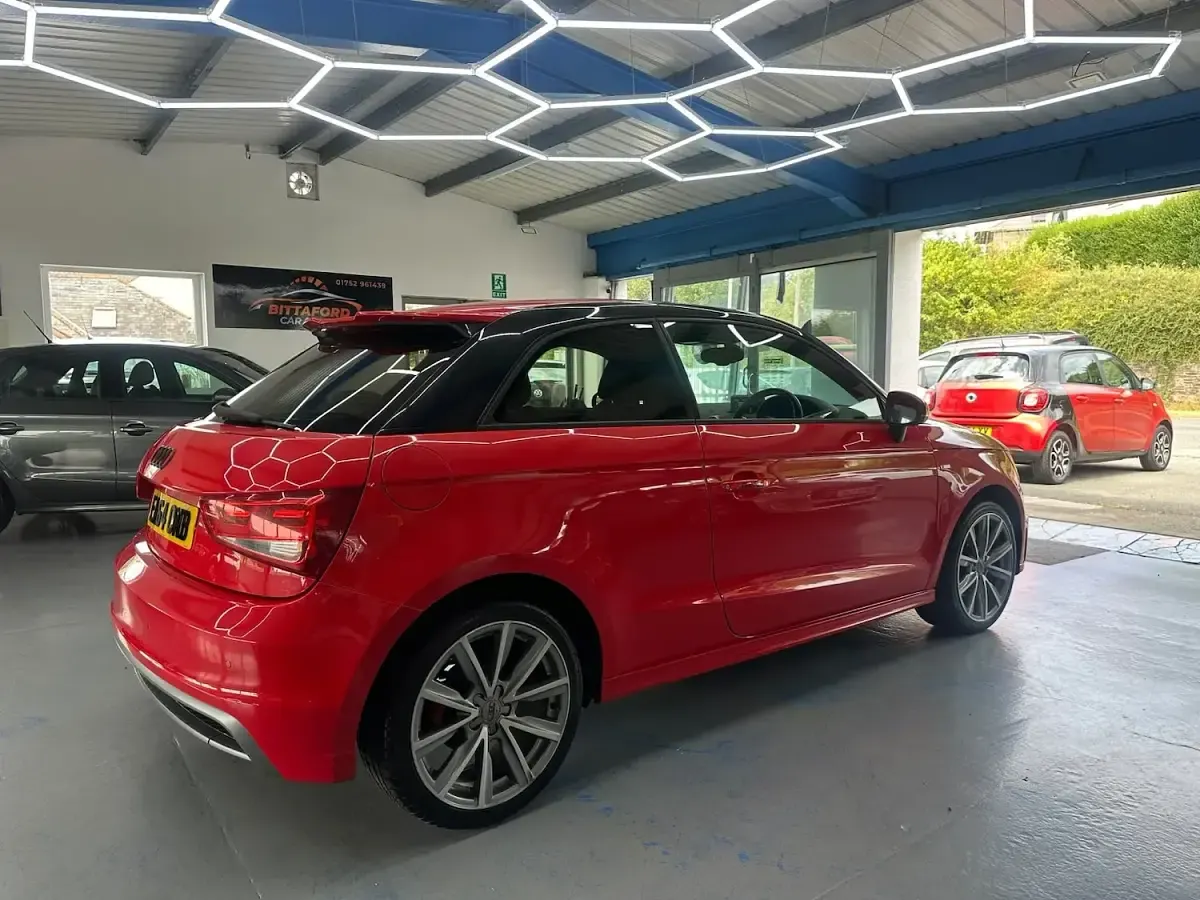 Used Audi A1 S-Line 2014 Red Hatchback