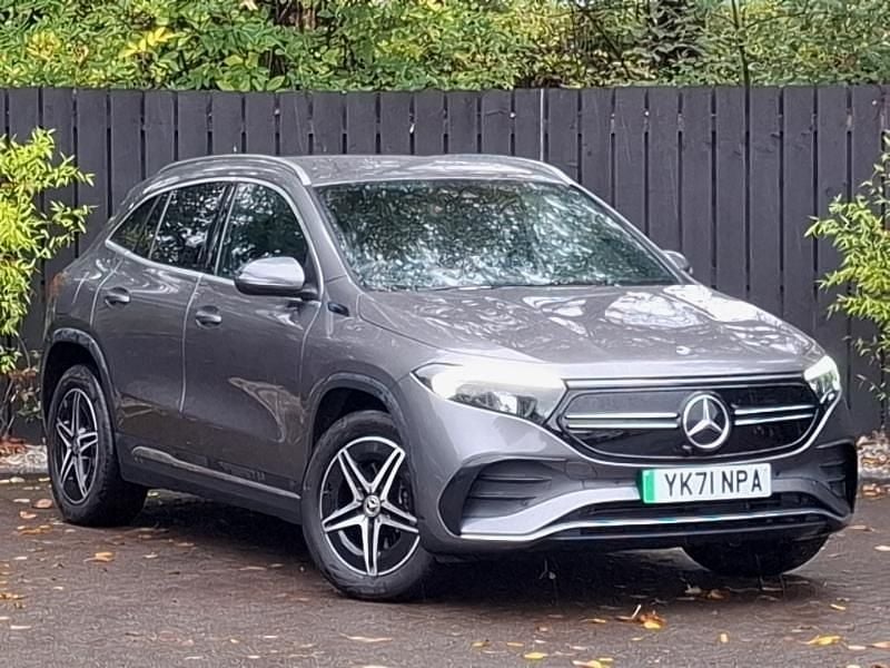 Mountain grey metallic Used 2021 Mercedes EQA350 AMG line SUV | £22,498 (A bit pricey) - Image 1/4