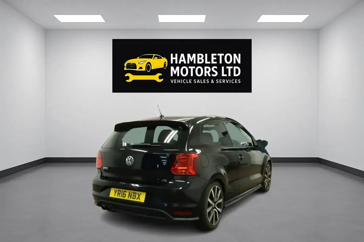 Used VW Polo GTI 192 HP (141 kW) 2016 Black Hatchback