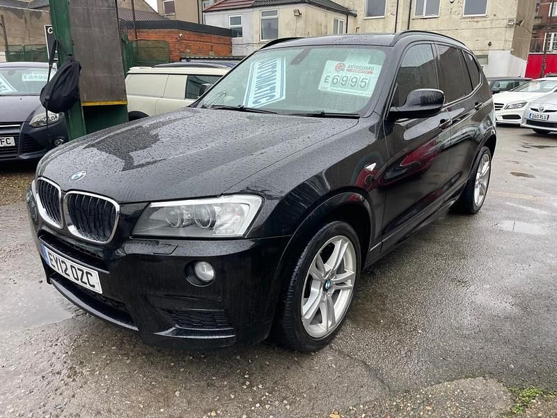 Black Used 2012 BMW X3 M Sport SUV | £6,495 (Fair price) - Image 1/4