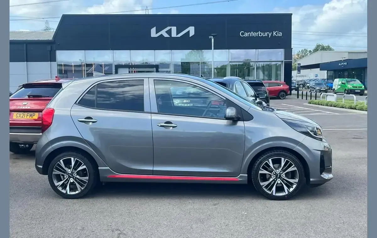 Begagnad Kia Picanto GT-Line 65 HK (47 kW) 2023 Grå Halvkombi