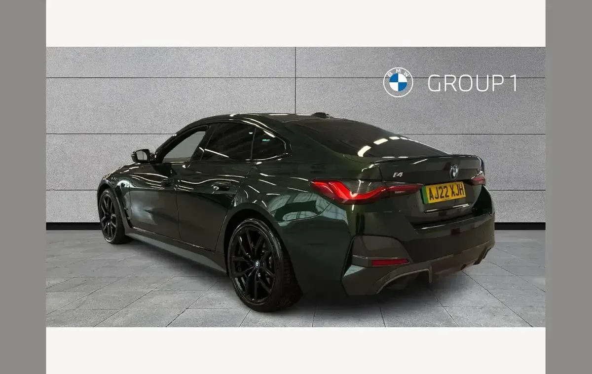 Used BMW i4 M Sport 250 kW (340 HP) 2022 Green Sedan