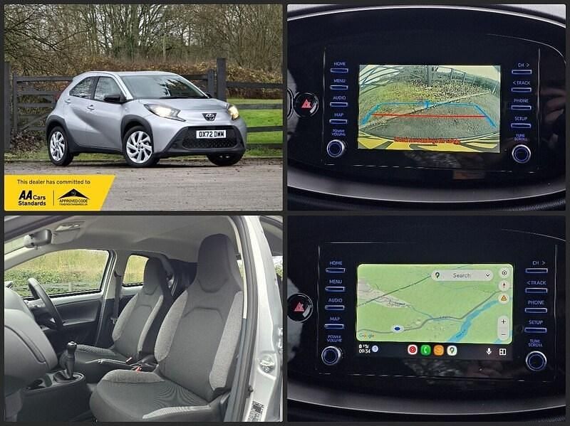 Used Toyota Aygo X PURE 72 HP (52 kW) 2023 Silver SUV