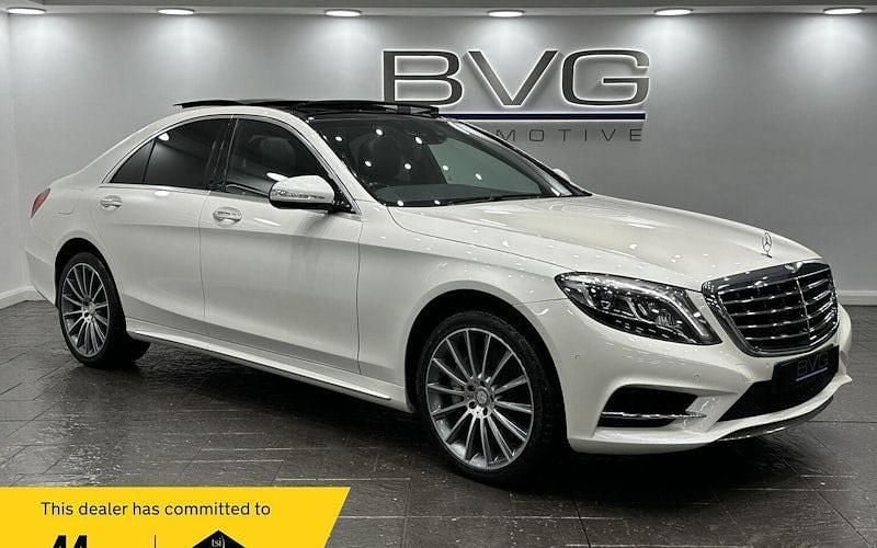 White Used 2016 Mercedes S350 AMG line Sedan | £18,994 (Good price) - Image 1/2
