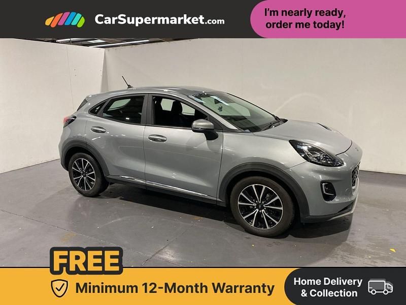 Silver Used 2021 Ford Puma Titanium Hatchback | £12,997 - Image 1/4