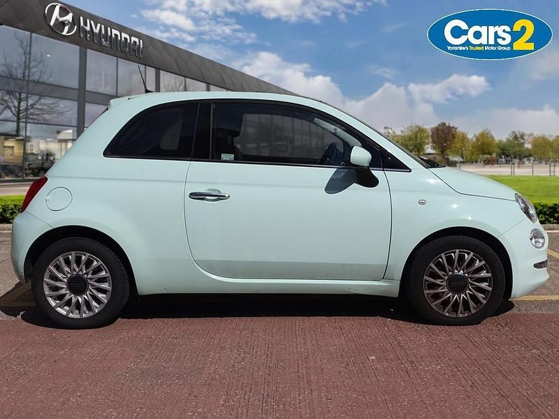 Green Used 2018 Fiat 500 Lounge Hatchback | £6,490 (Fair price) - Image 1/3