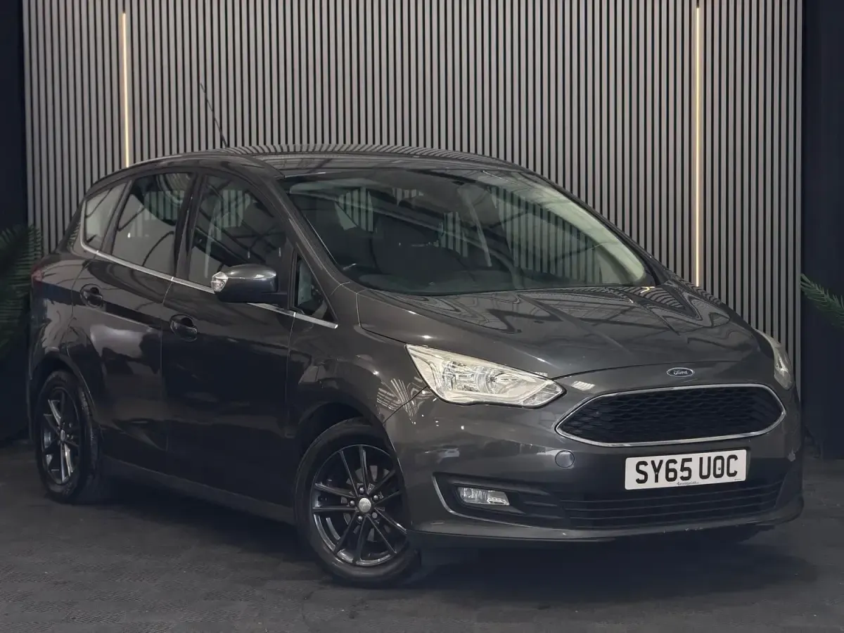 Used Ford C-MAX Zetec 125 HP (91 kW) 2015 Grey MPV