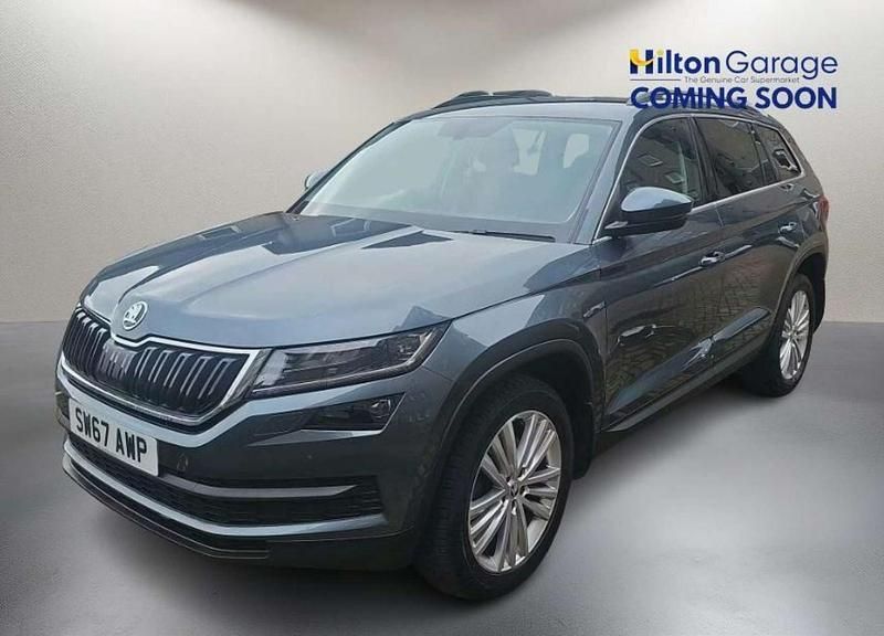 Used Skoda Kodiaq SE L 190 HP (139 kW) 2017 Grey SUV