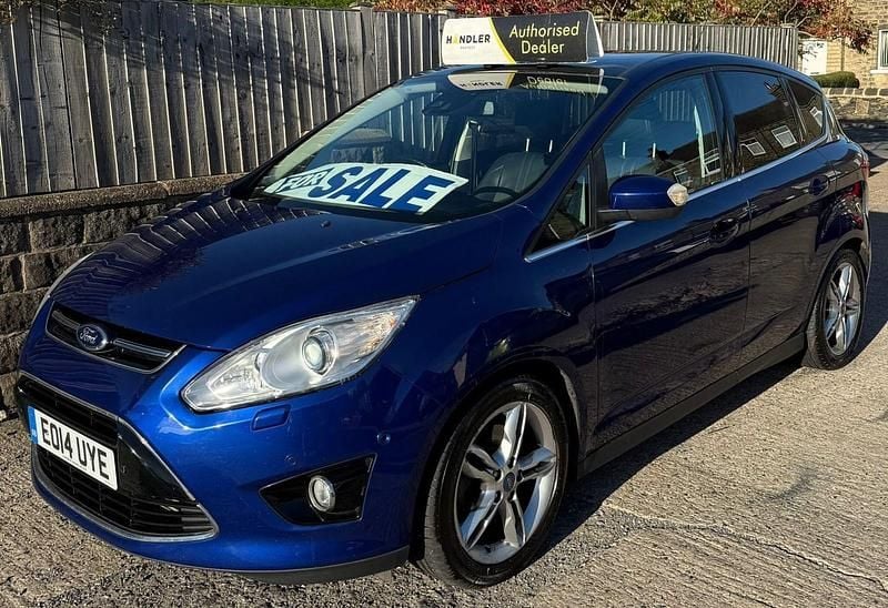 Blue Used 2014 Ford C-MAX Titanium X MPV | £3,495 (Good price) - Image 1/4