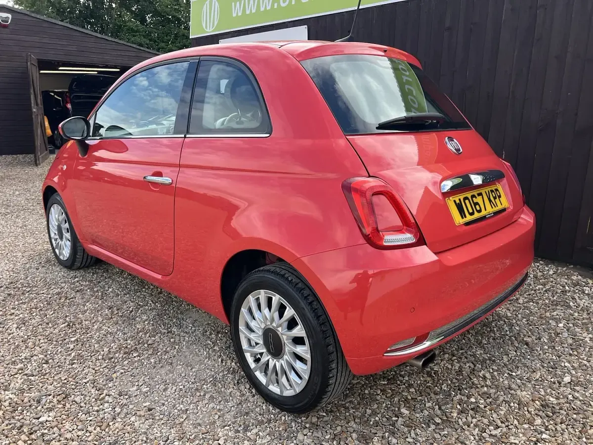 Used Fiat 500 Lounge 69 HP (50 kW) 2018 Pink Hatchback