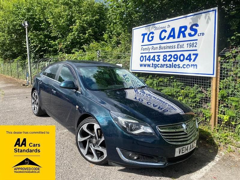 Green Used 2014 Vauxhall Insignia SRi Hatchback | £4,495 (Expensive) - Image 1/4